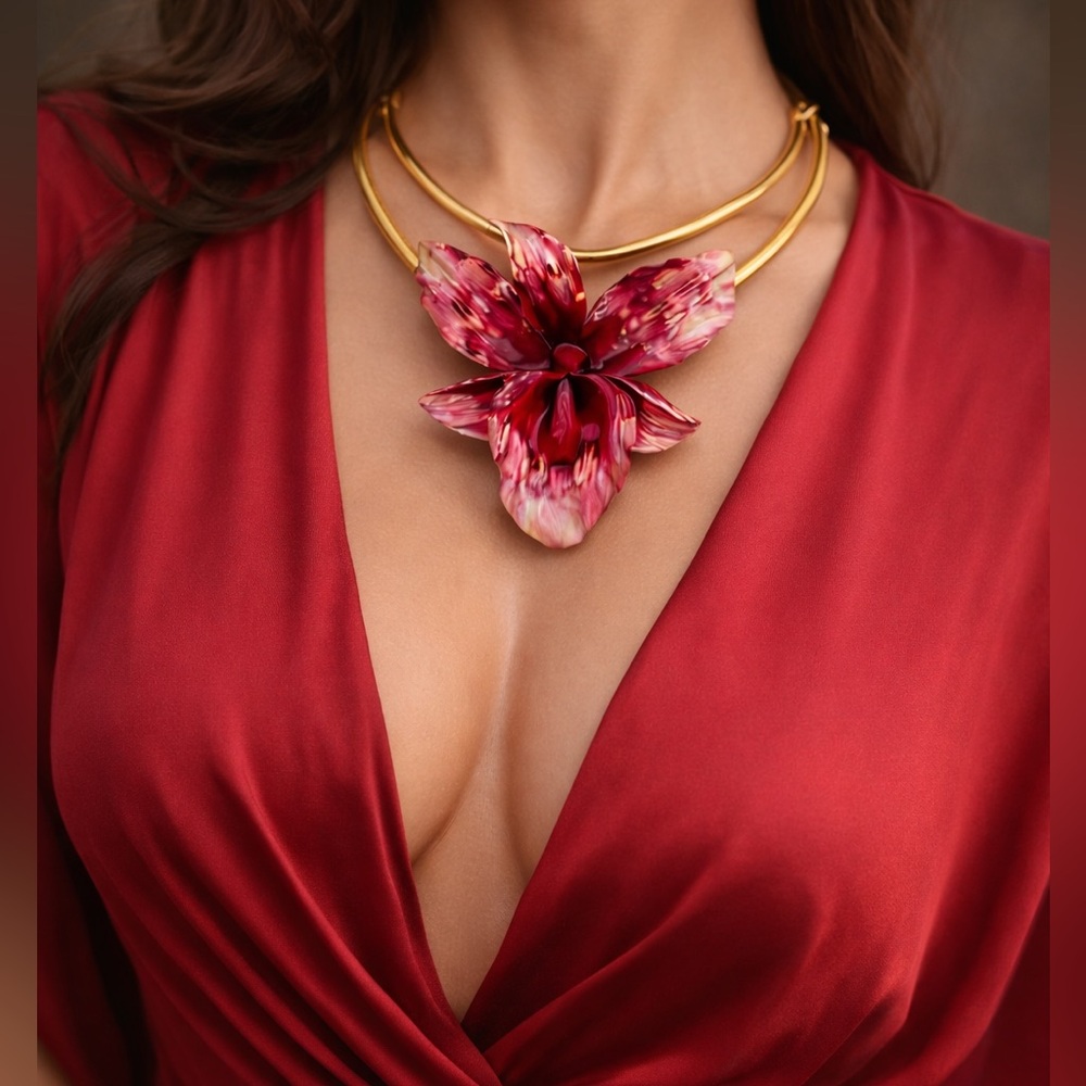 The Orchid Empress Necklace
